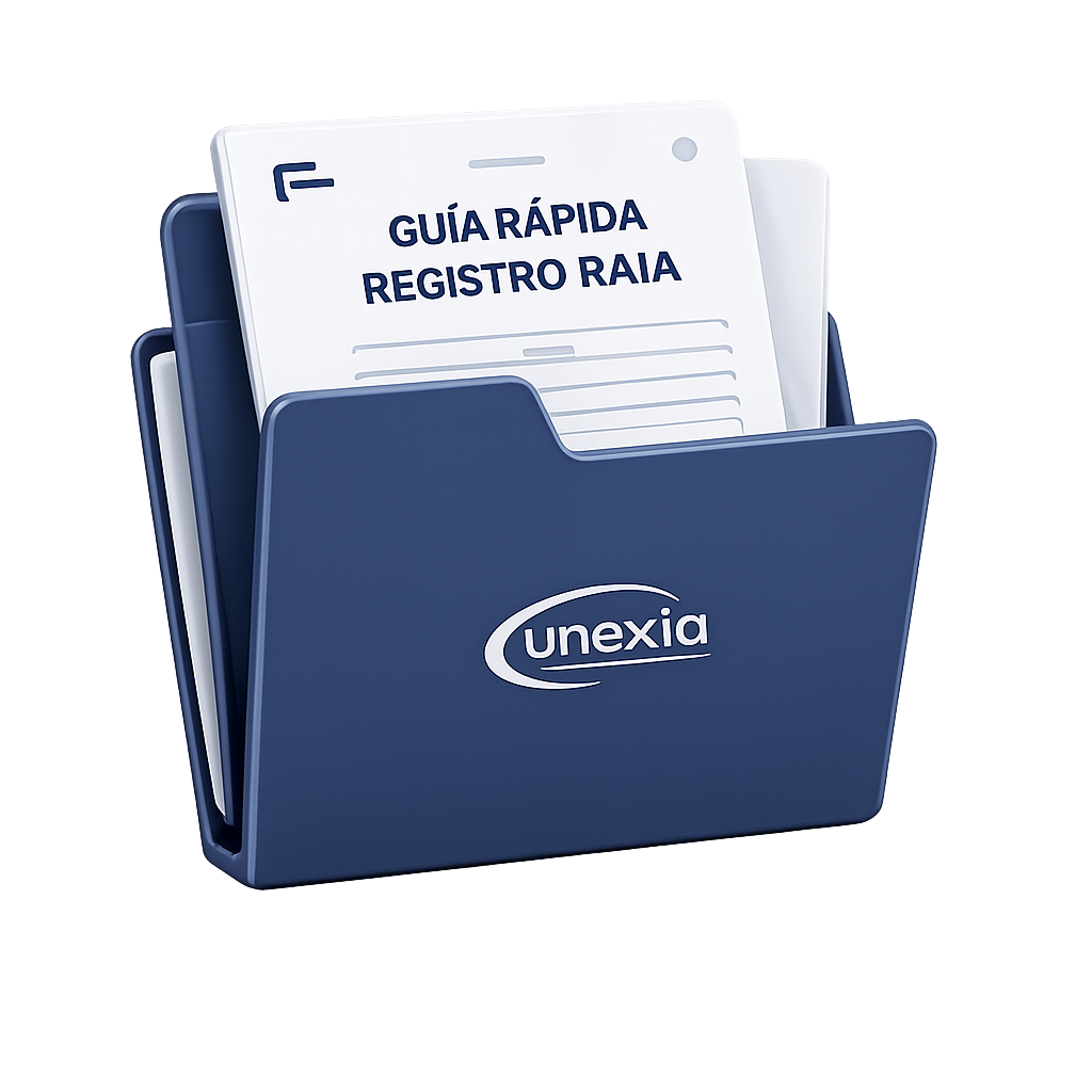Guía Rápida Registro RAIA